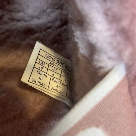 UGG Fluff Yeah Slide Slippers Soft Pink Sheepskin Sandals Women Size 10 109511 - Picture 2 of 12
